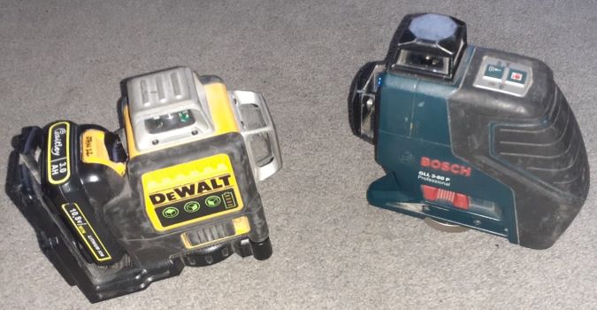 deWalt DCE089G and Bosch GLL3-80P Laser Levels.jpg