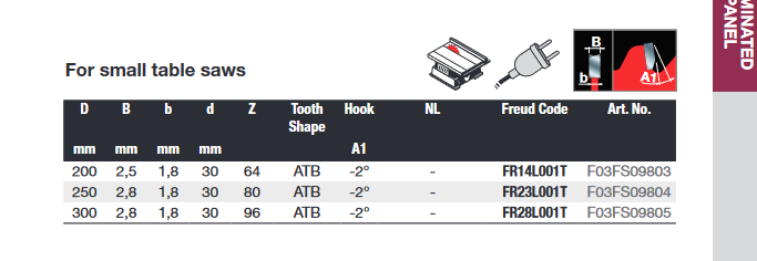 Freud F03FS09805 Catalogue Page.png